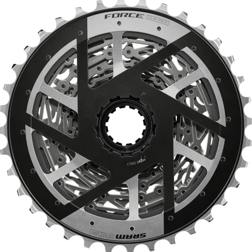 SRAM FORCE XG-1270 Cassette | XDR | 12-voudig | E1 - zilver