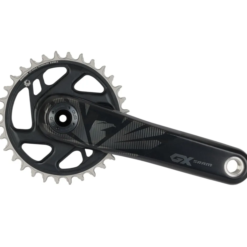 Crankstellen < SRAM GX carbon Eagle Boost 148 DUB crank - Direct Mount 32 Z. X-Sync - 11/12-speed - Lunar Grey
