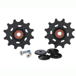 SRAM Rear Derailleur Pulley Kit Steel-Bearing for Force, ETap, AXS - 12 Speed - black