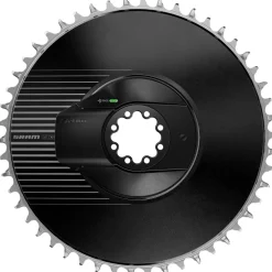 SRAM RED AXS AERO Powermeter 1x12 Kettingblad Set | Direct Mount | E1 - 48-52 | zwart / zilver