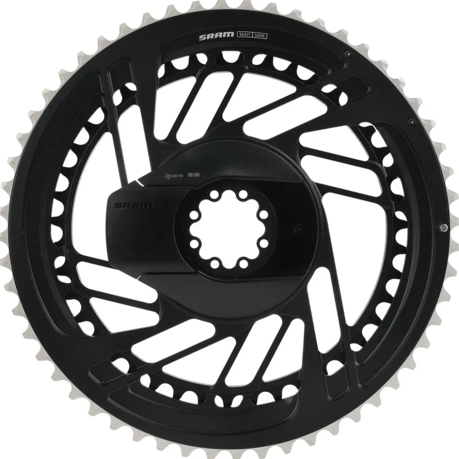 Vermogensmeters|Kettingbladen < SRAM RED AXS Powermeter 2x Kettingblad Set | Direct Mount | E1 - black