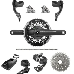 SRAM RED AXS 2x12 Groep - Powermeter 48/35 Tanden