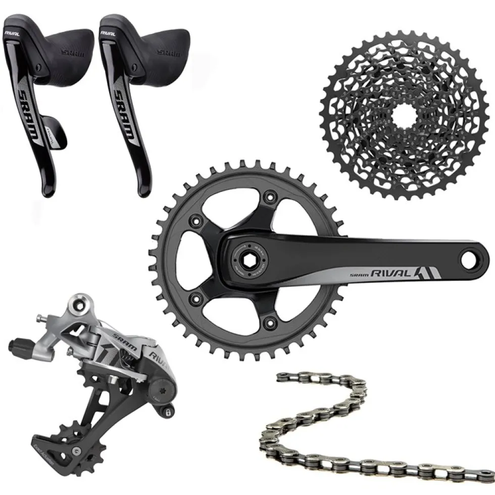 SRAM Rival 1 Groupset 1x11 Compact - GXP
