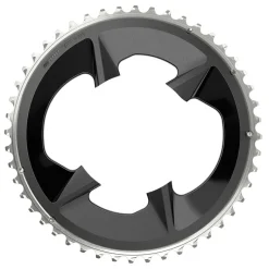 Kettingbladen < SRAM Rival Road Chainring + Coverplate - 107mm - 2x12-speed - 48 Teeth - black