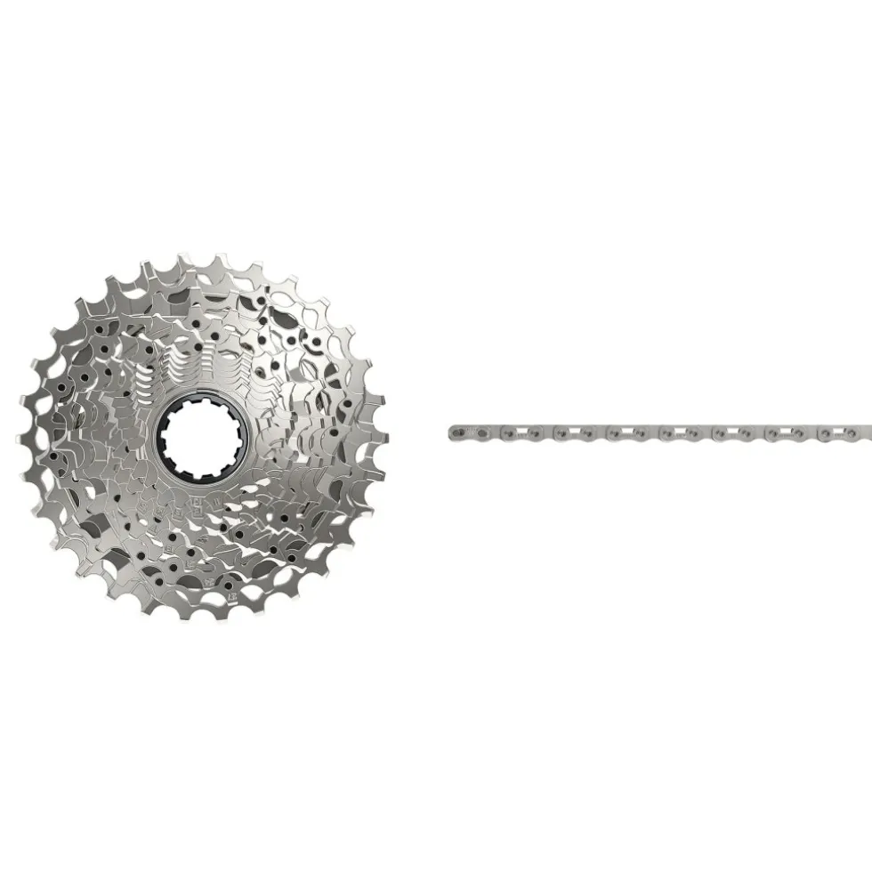 SRAM RIVAL Slijtage Set - XG-1250 Cassette + Ketting | 12-voudig | E1