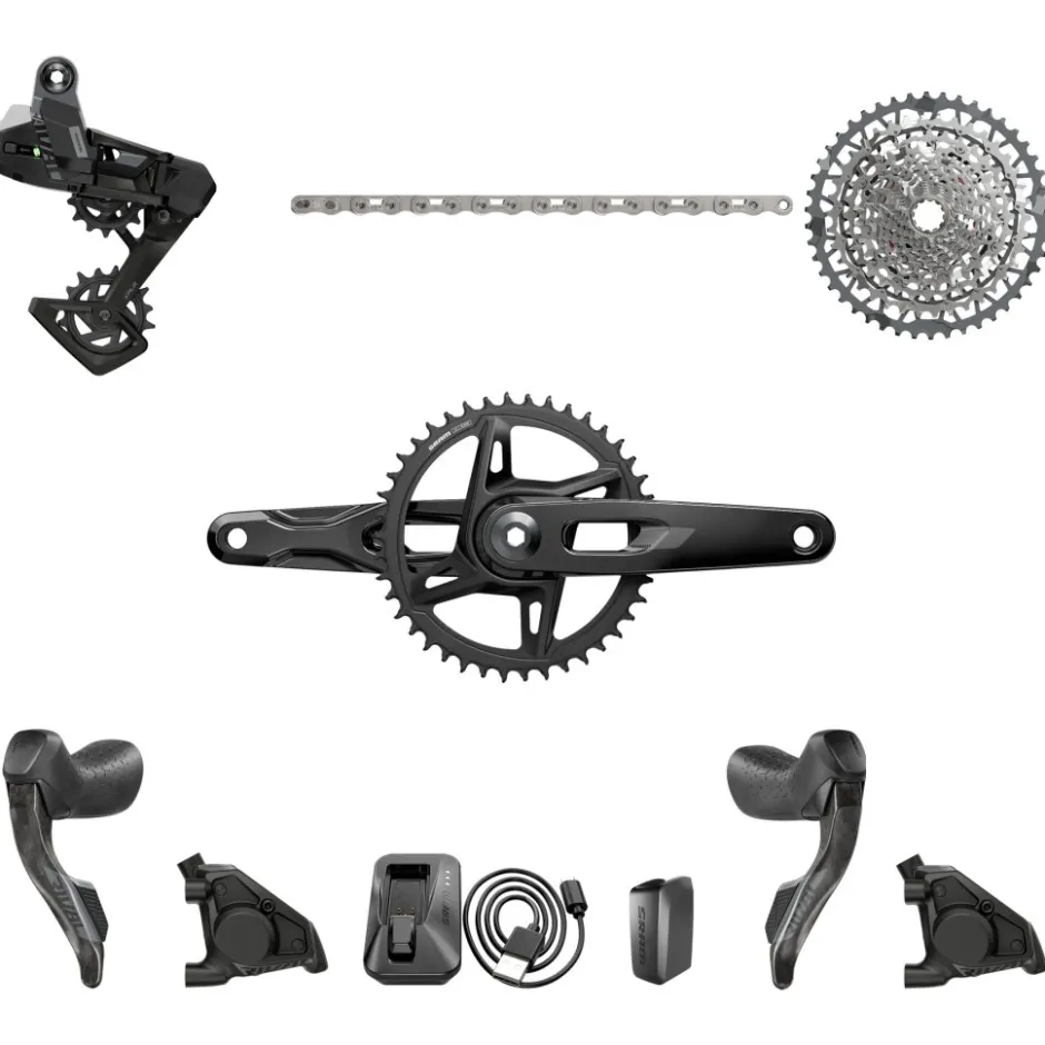 Groepsets < SRAM RIVAL XPLR AXS Schakelgroep | 1x13-voudig | E1