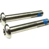 SRAM Torx 25 Bolt Kit for Flat Mount Brake Caliper - 42mm - Titanium - 00.5318.005.011
