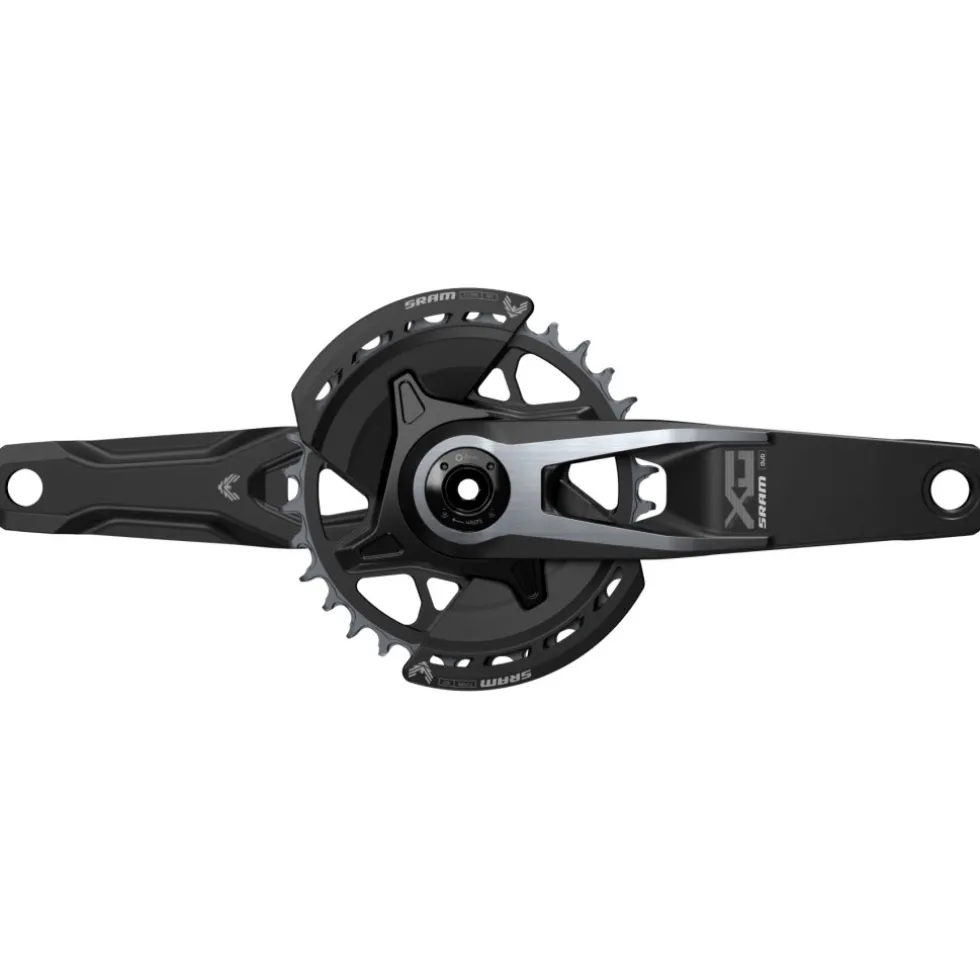 SRAM X0 Eagle V2 Crankset - T-Type | Wide | 1x12-voudig | D1 - zwart