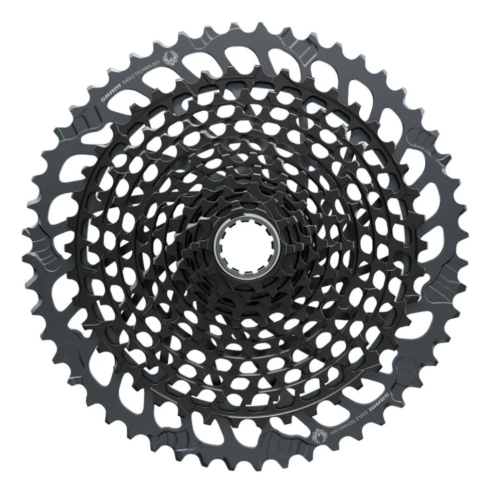 SRAM X01 Eagle 1x12-speed Upgrade Kit - Trigger Shifter - 10-52 t. Cassette - Black / Red