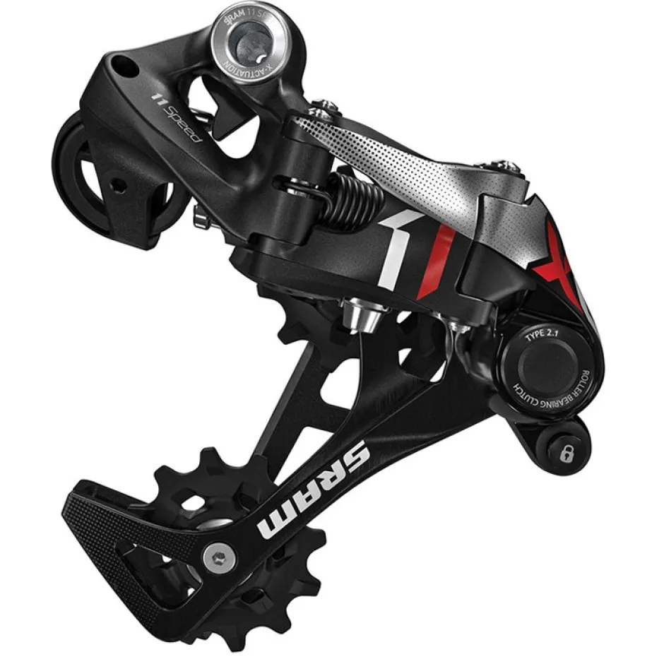 Derailleurs < SRAM X01 Type 2.1 X-HORIZON Rear Derailleur 11-speed - Red