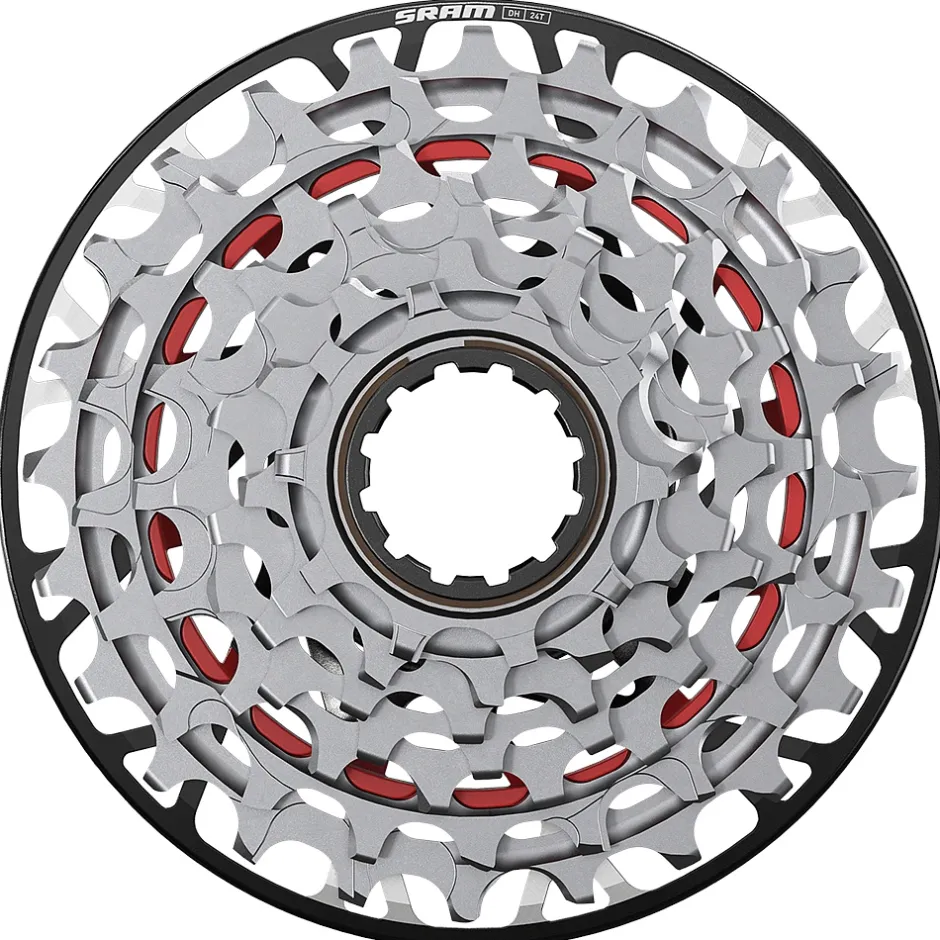 Cassettes < SRAM XX DH XS-797 Cassette | T-Type | 10-24 tanden - XD