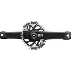 SRAM XX Eagle Crankset - Carbon | T-Type compatibel | Wide | 1x12-voudig | D1 - zwart