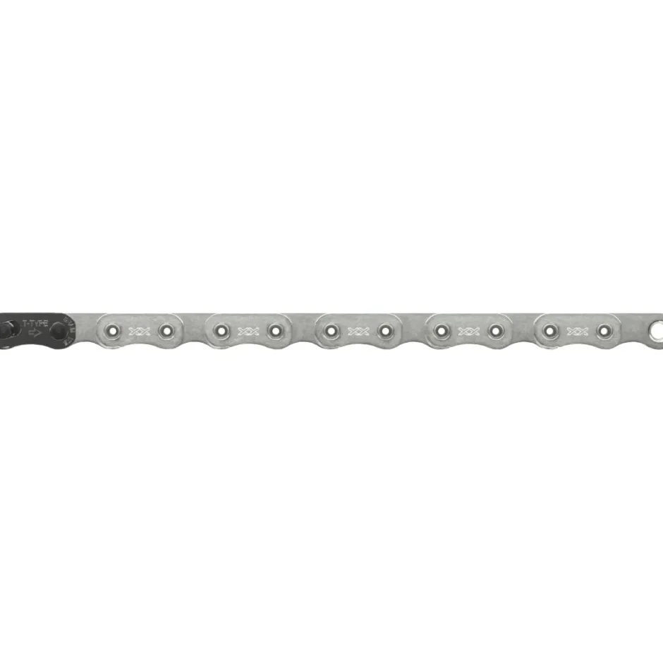 Kettingen < SRAM XX Eagle Ketting - T-Type | Flattop | 12-voudig | A1 - Silver