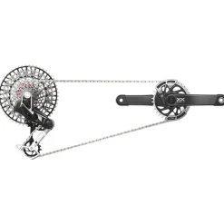 Groepsets < SRAM XX Eagle Transmission Schakelgroep - AXS | T-Type | D1 - met Powermeter Crankset