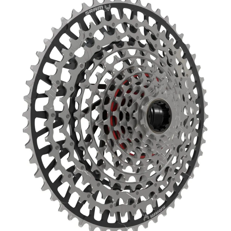 Cassettes < SRAM XX Eagle XS-1297 Cassette - T-Type | XD | 12-voudig | A1 - 10-52 Tanden