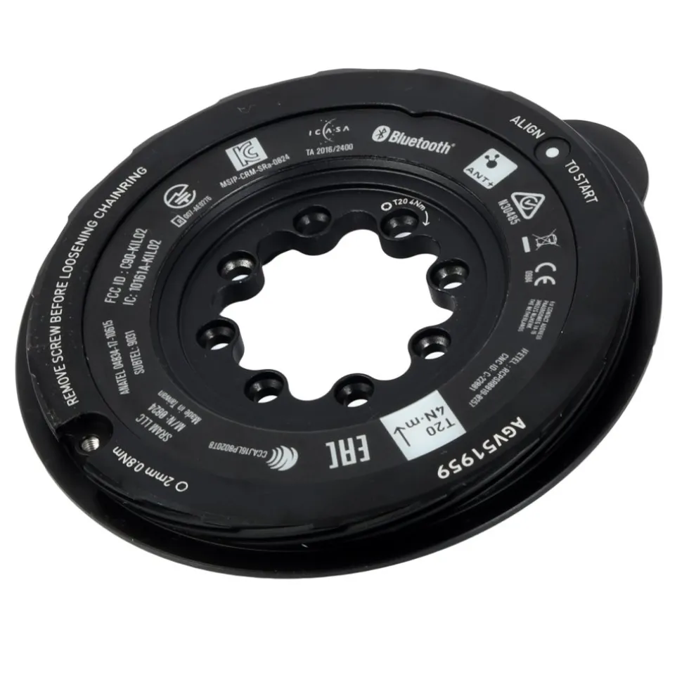 SRAM XX / XX SL Eagle Powermeter Spider - AXS | T-Type | Thread Mount | D1 - zwart