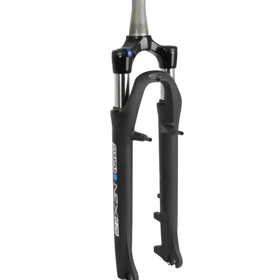 SR Suntour SF19 NEX E25 NLO P Voorvork - 28" | 63mm | Tapered | QR - zwart mat