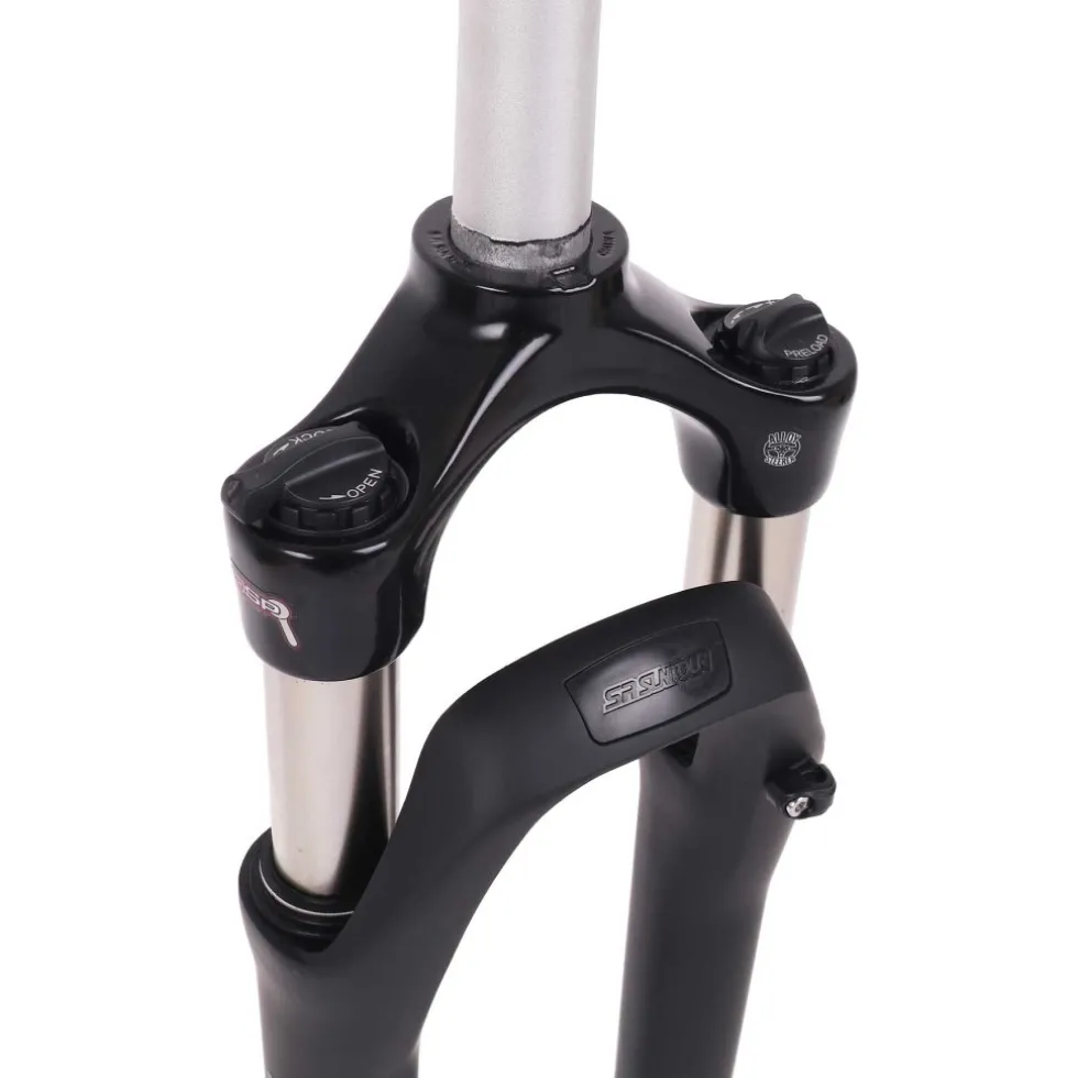 SR Suntour SF22 NX1 Coil LO DS 28" Fork - 63mm - 1 1/8" - 9x100mm QR - matte black