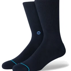 Sokken|Sokken < Stance Icon Crew Sokken Unisex - dark navy
