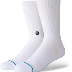 Stance Icon Crew Sokken Unisex - Set van 3 - meerkleurig