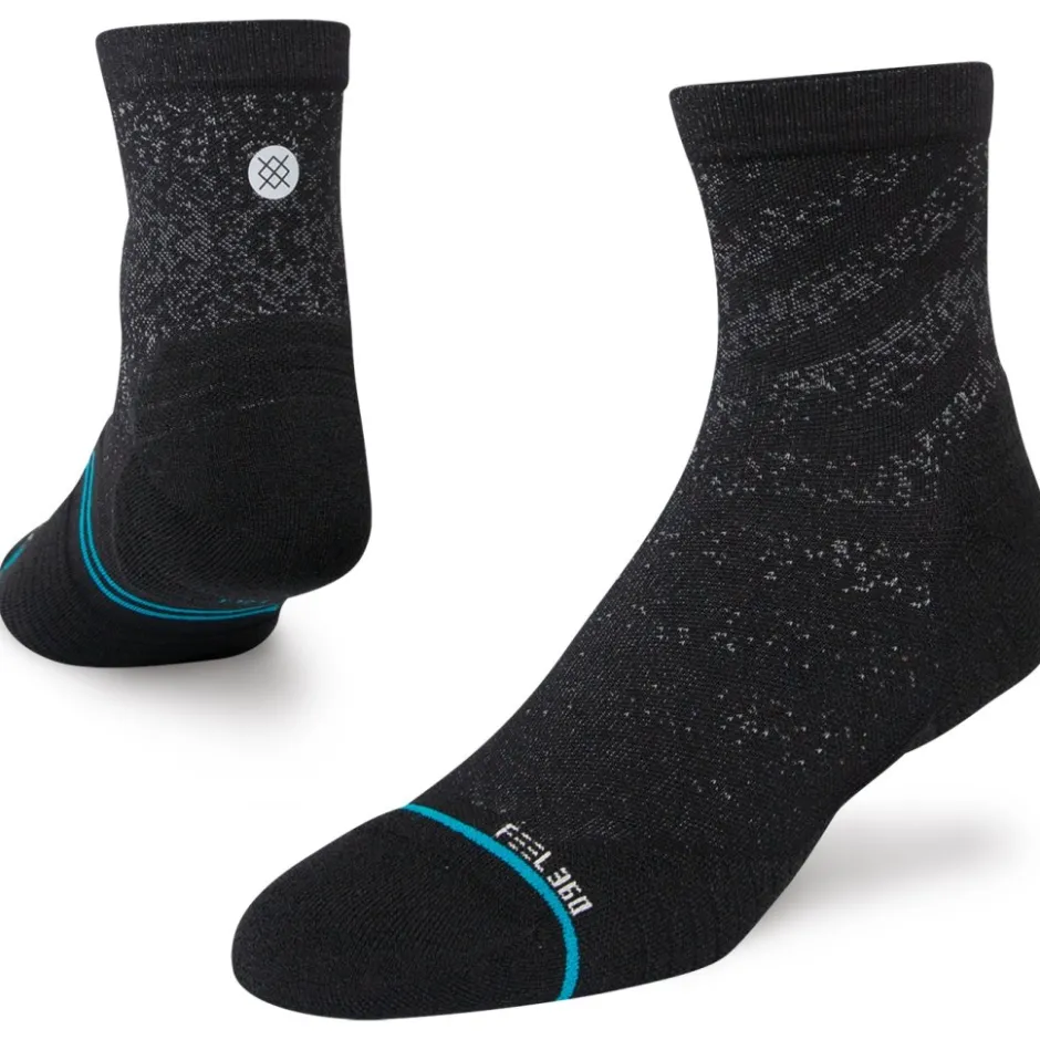 Sokken < Stance Run ight Quarter okken Uniex - zwart