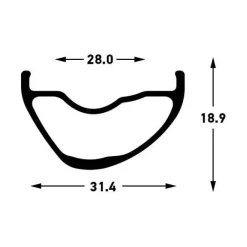 Stan's NoTubes Arch MK4 MTB Rim 26