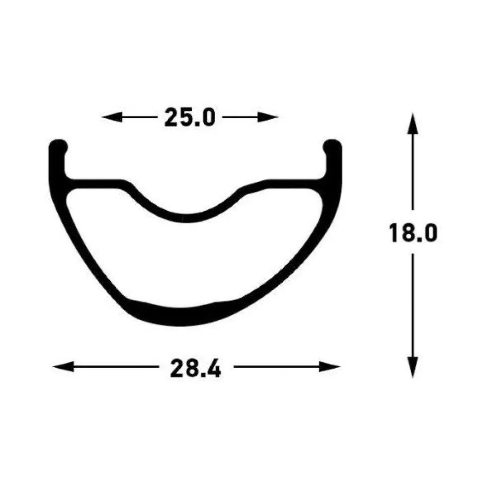 Stan's NoTubes Crest MK4 Rim 26" | 25mm - 32 Holes