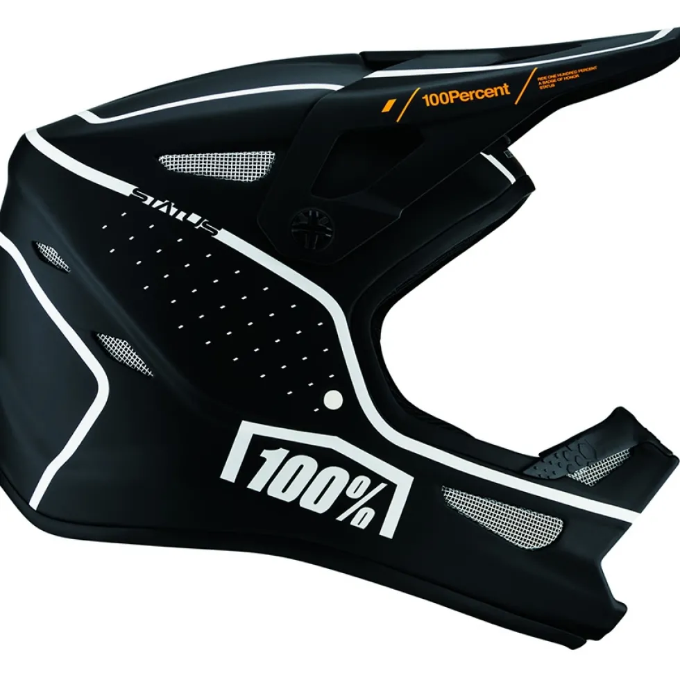 100% Status DH/BMX Fietshelm Kinderen - Dreamflow Black