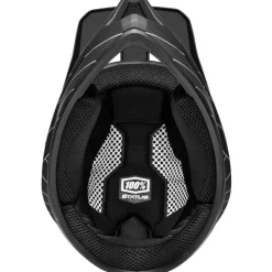 Downhill Helmen < 1 00% tatu DH/BX Hel - Zwart