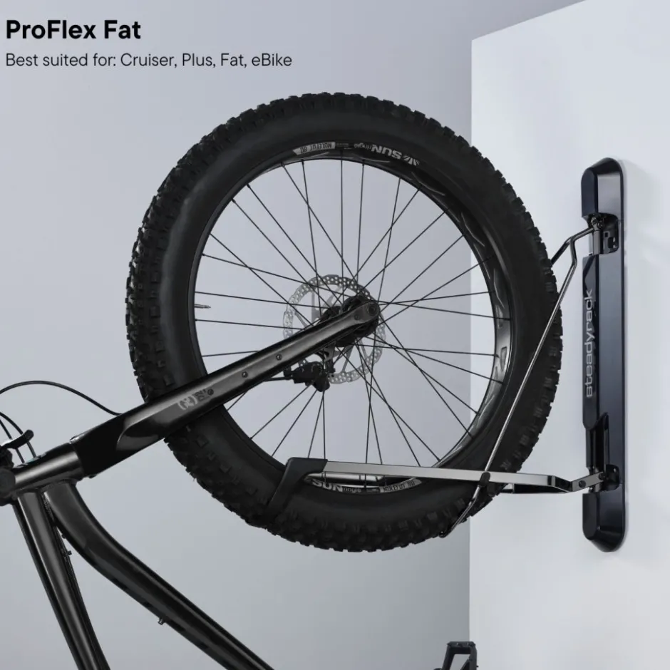 Muurbeugels < Steadyrack ProFlex Muurbeugel - Fat