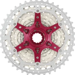 SunRace CSMX3 Cassette 10-speed - metallic silver