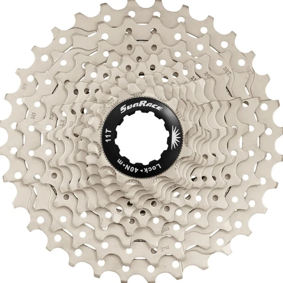 E-Bike Aandrijving|Cassettes < SunRace CSRS3-EAU 11-voudig Cassette | 11-32 - zilver
