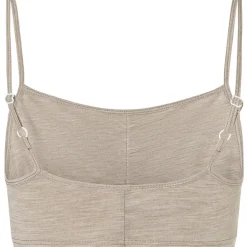 SUPER.NATURAL Cosy BH Dames - Vintage Khaki Melange
