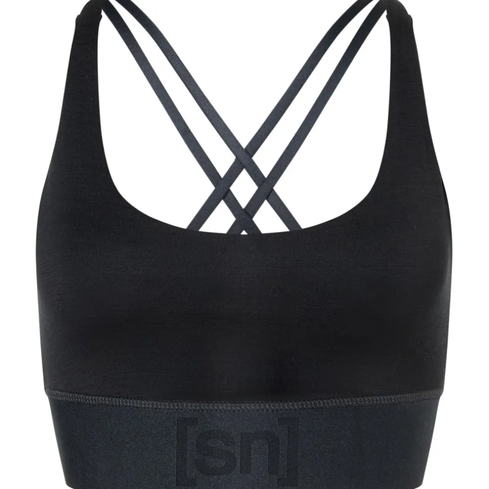 SUPER.NATURAL Lux Super BH-Top Dames - Jet Black