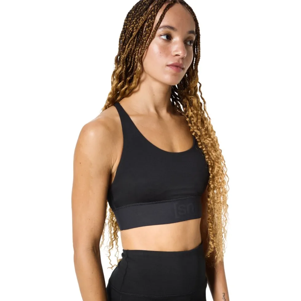SUPER.NATURAL Lux Super BH-Top Dames - Jet Black