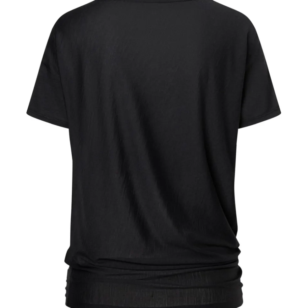 SUPER.NATURAL Yoga Loose T-Shirt Dames - Jet Black