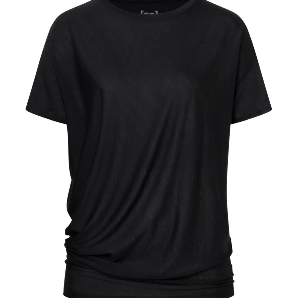 SUPER.NATURAL Yoga Loose T-Shirt Dames - Jet Black