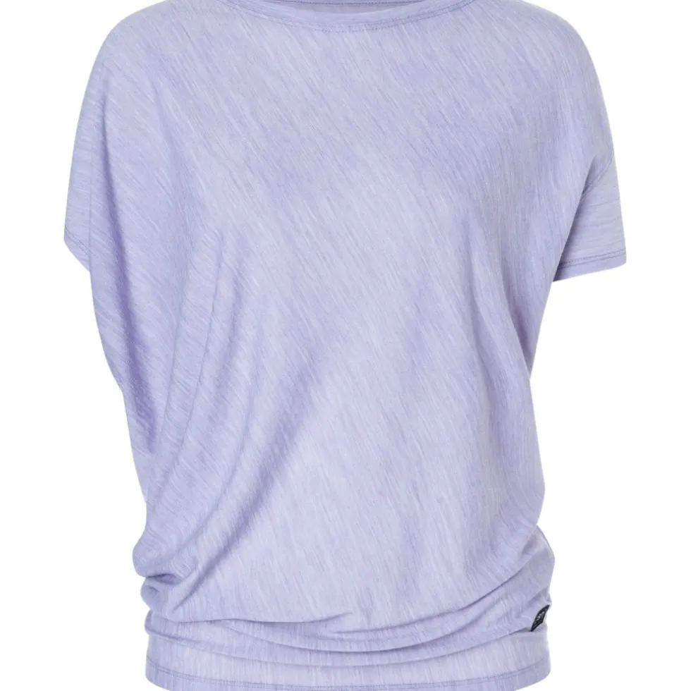 SUPER.NATURAL Yoga Loose T-Shirt Dames - Candy Melange
