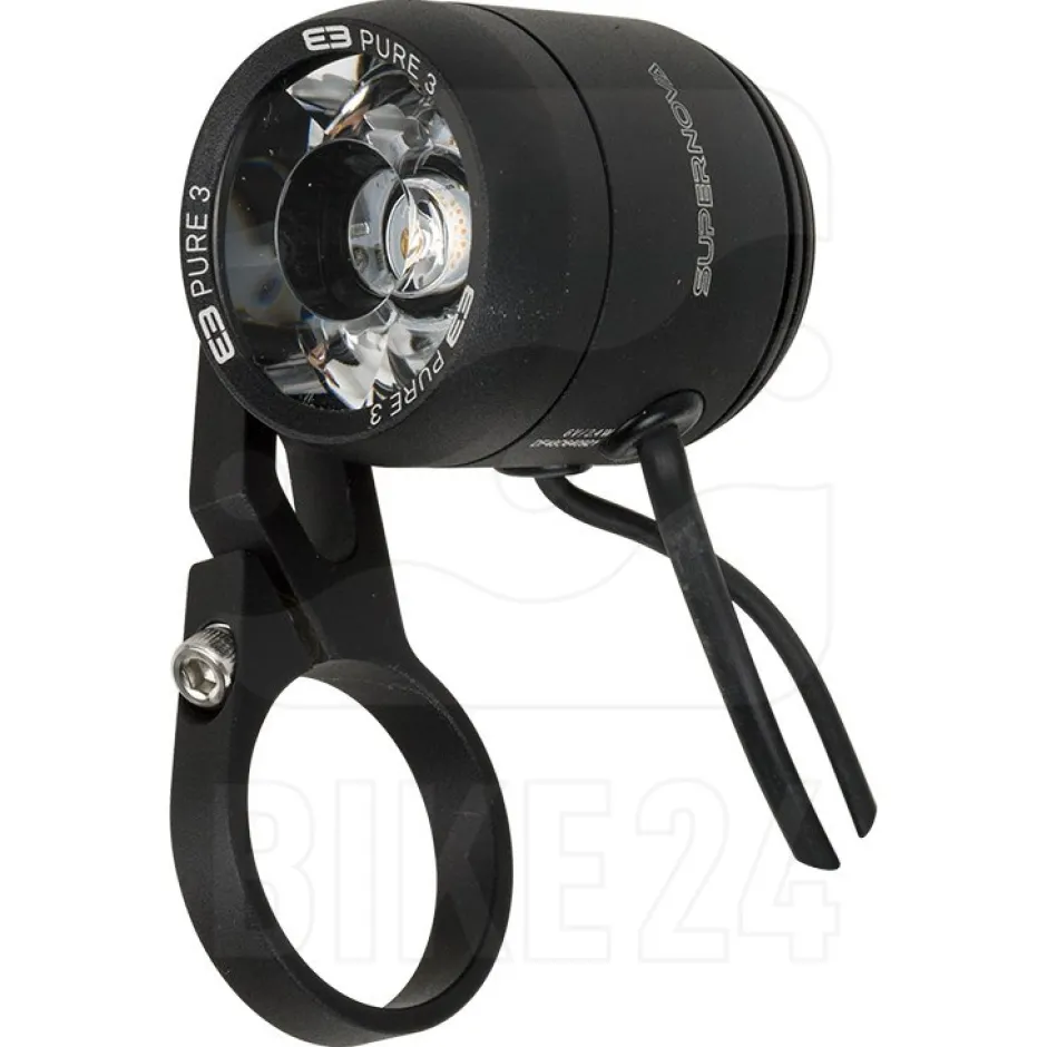 Voorlampen|Verlichting < Supernova E3 Pure 3 HBM Voorlicht - zwart