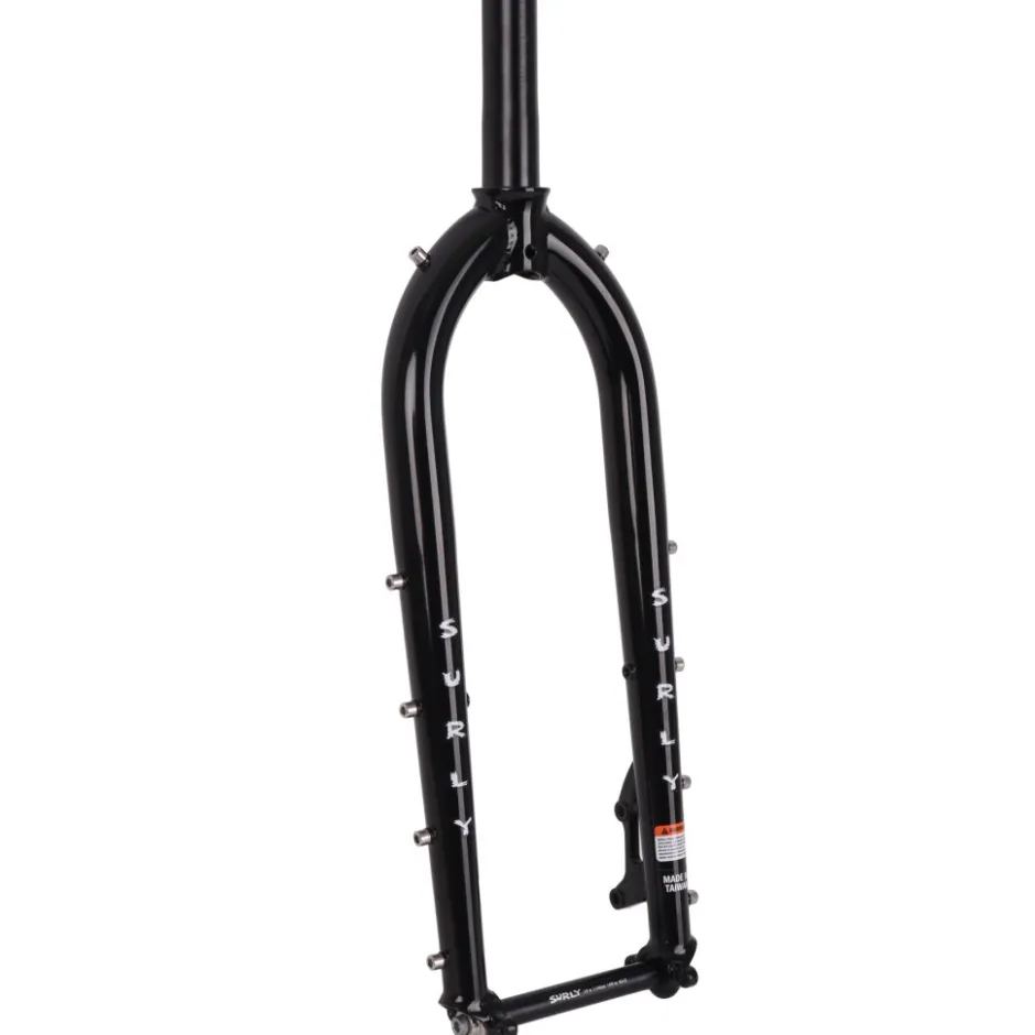 Vaste Voorvorken < Surly Dinner 27.5" Rigid Fork - 50mm Offset - 1 1/8" Ahead - 15x110mm - black