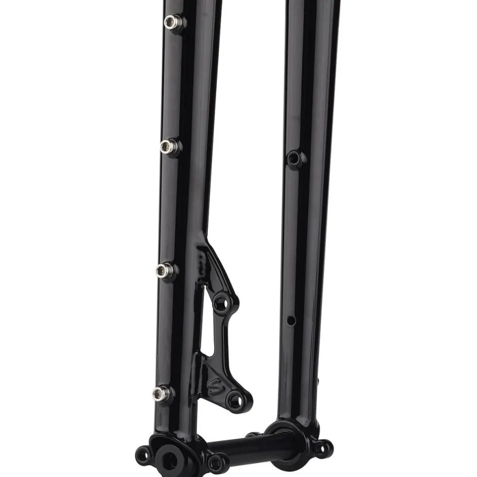 Surly Dinner 27.5+/29" Starre Voorvork | 50mm Offset | 1 1/8" Ahead | 15x110mm - zwart