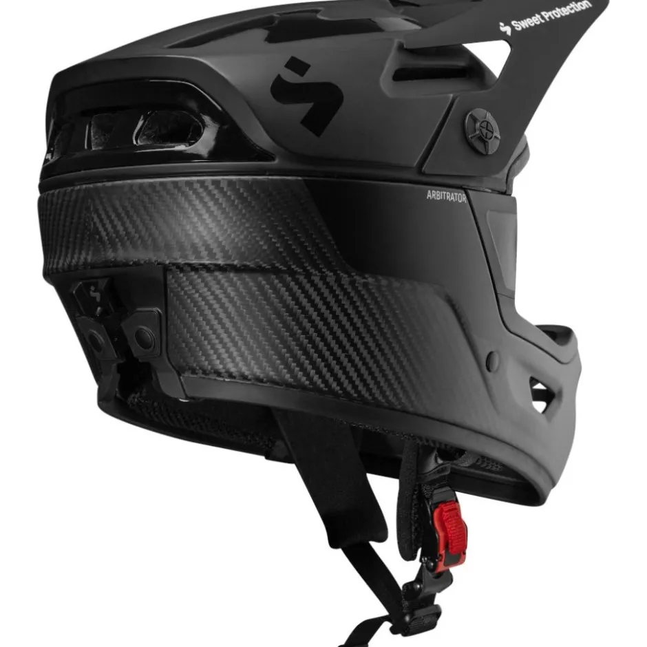 Downhill Helmen < SWEET Protection Arbitrator MIPS Helm - Matte Black/Natural Carbon