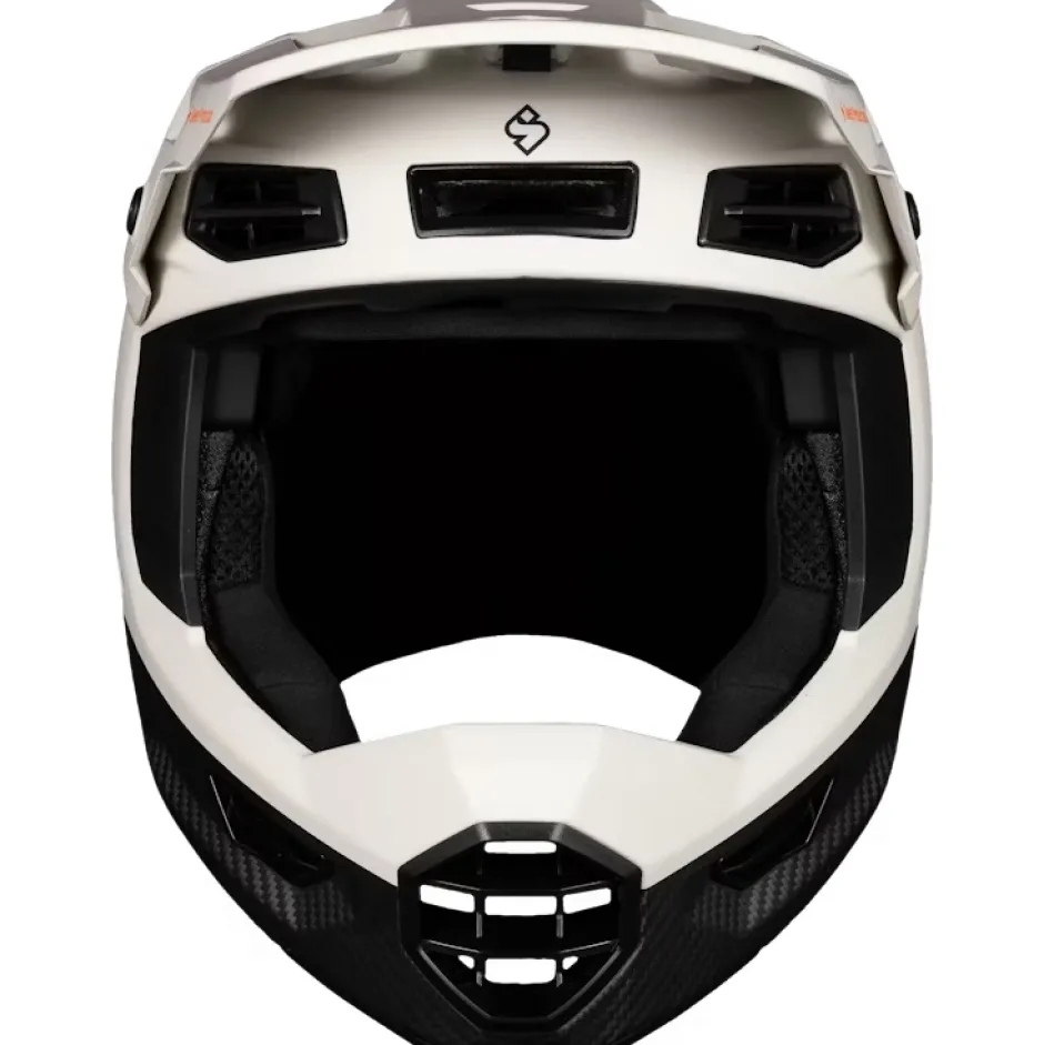 Downhill Helmen < SWEET Protection Fixer Carbon 2Vi IP He - Bronco White