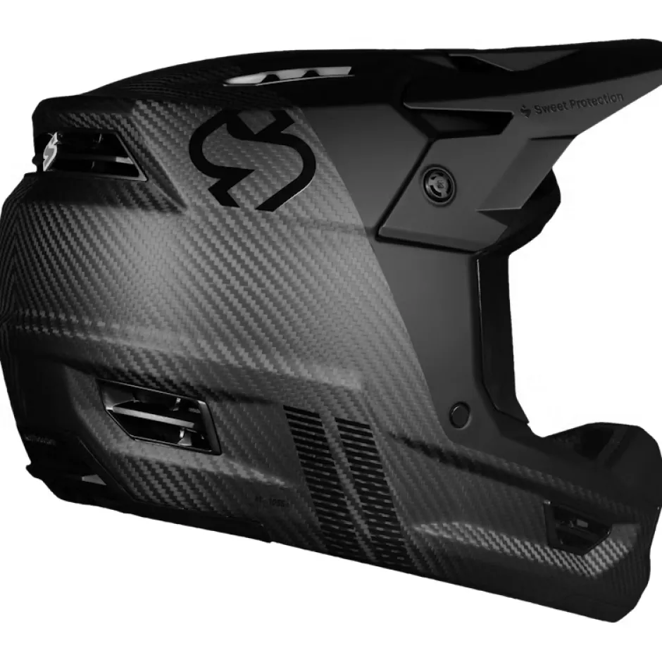 Downhill Helmen < SWEET Protection Fixer Carbon 2Vi IP He - atte Back