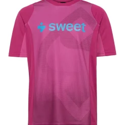 SWEET Protection Hunter II Trail Fietsshirt met Korte Mouwen Kinderen - Fuchsia