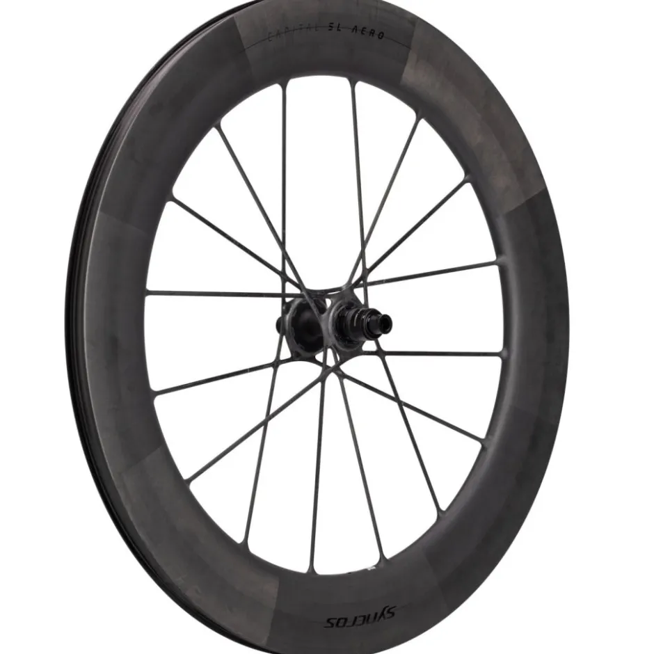 Wielen < Syncros Capital SL Aero Wielset - 28" | Carbon | Hookless | Centerlock - 12x100mm | 12x142mm - 60mm voorkant + 80mm achter | SRAM XDR