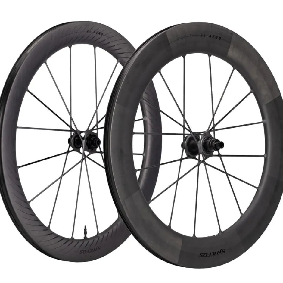Wielen < Syncros Capital SL Aero Wielset - 28" | Carbon | Hookless | Centerlock - 12x100mm | 12x142mm - 60mm voorkant + 80mm achter | SRAM XDR