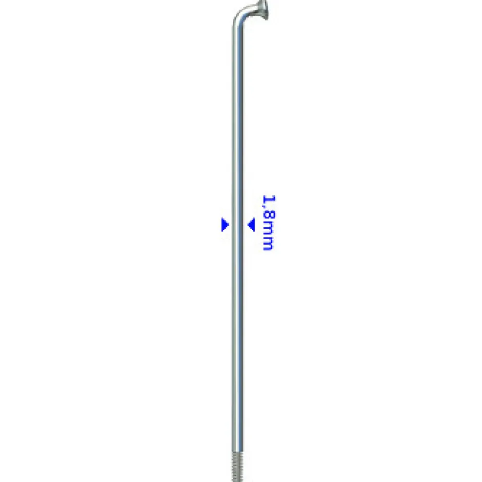 Spaken En Nippels < Syntace Spokes M-Series - 1.8mm - silver