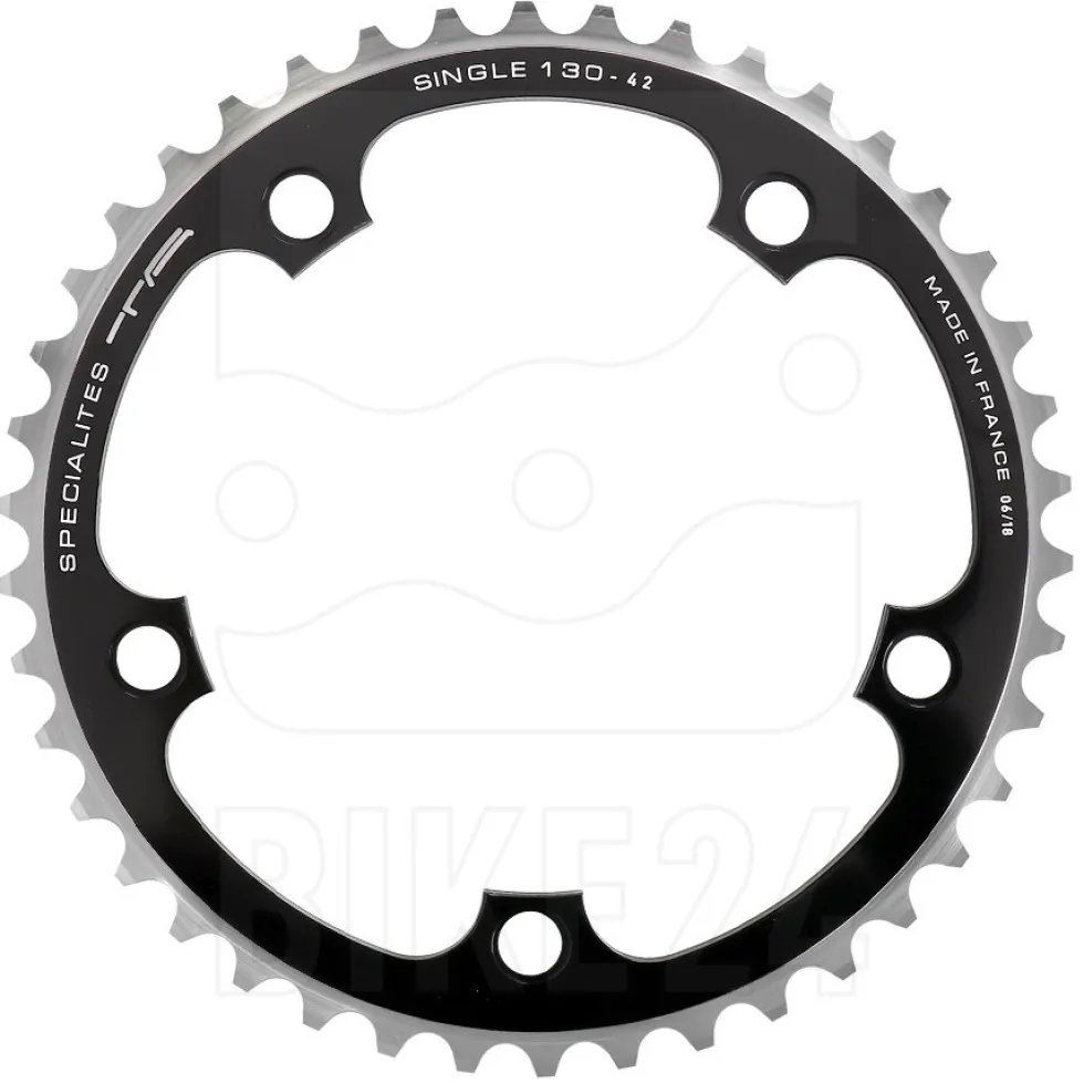 TA Specialites Single Chainring Road 130mm - black