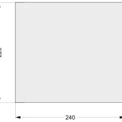 Tatonka Floorsheet Tyvek IV 240 x 220cm - white